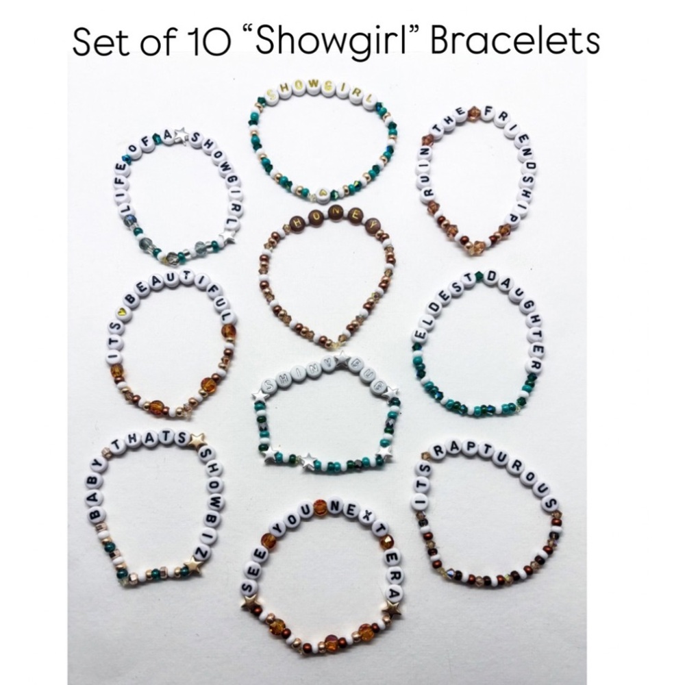 Taylor Swift Showgirl Friendship Bracelets ✨🧡